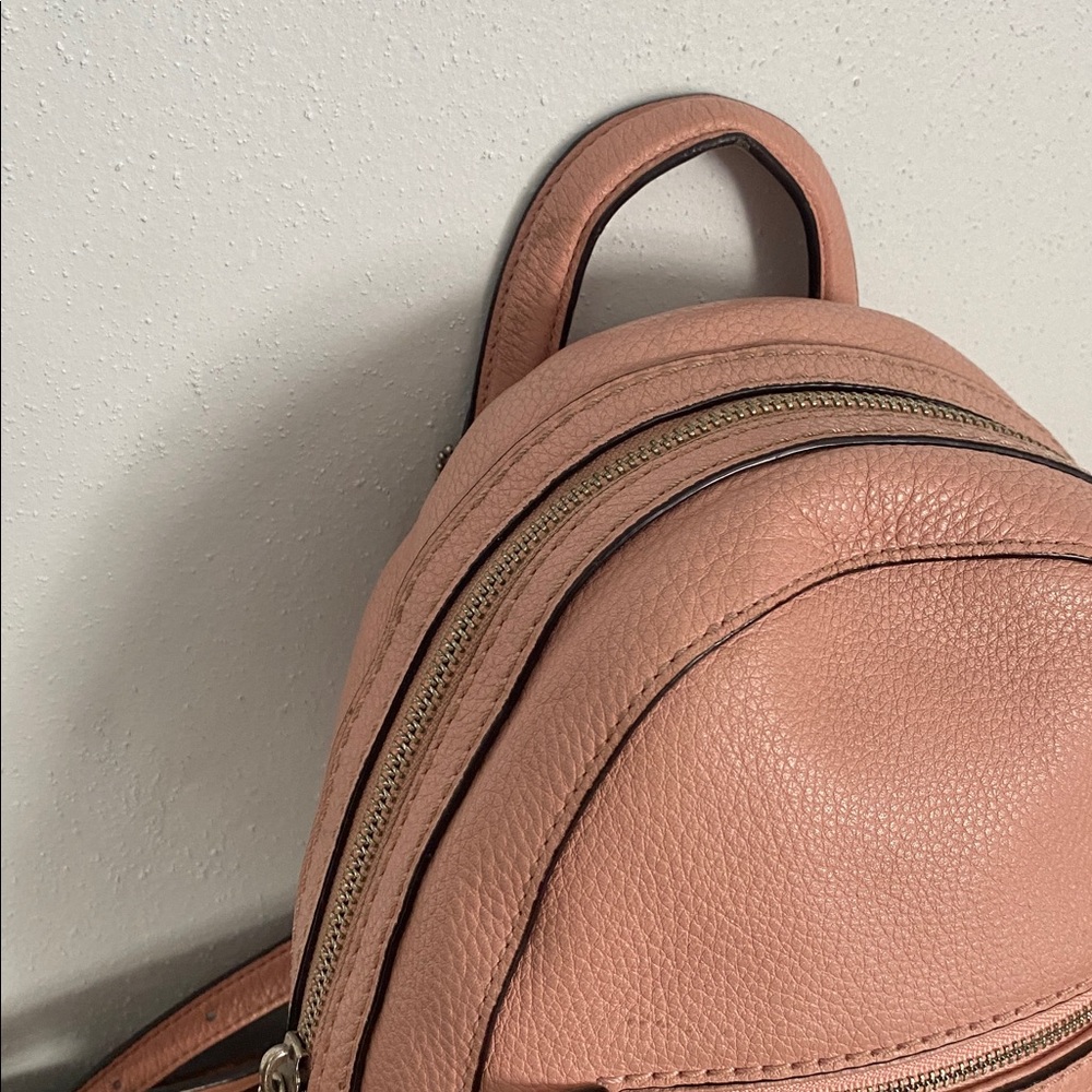 Coach Pink Pebbled Leather Mini Backpack - Picture 5 of 16
